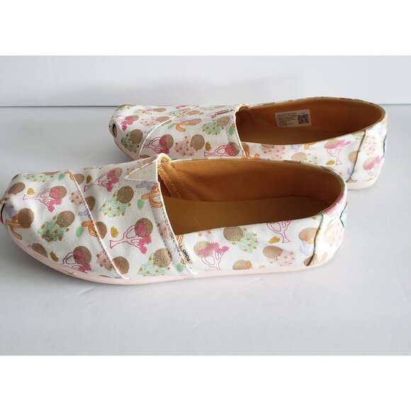 Toms Womans Size 9.5 Alpargata Natural Desert Oasis Print CloudBound Sole Canvas - Picture 3 of 8